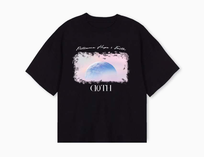 "Moon" Premium Tee - Black